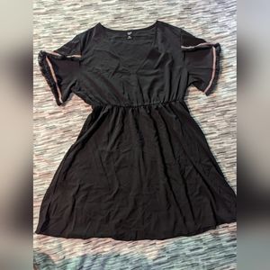 Women's SHEIN Black Mini Dress / Swimsuit Coverup Size 0XL